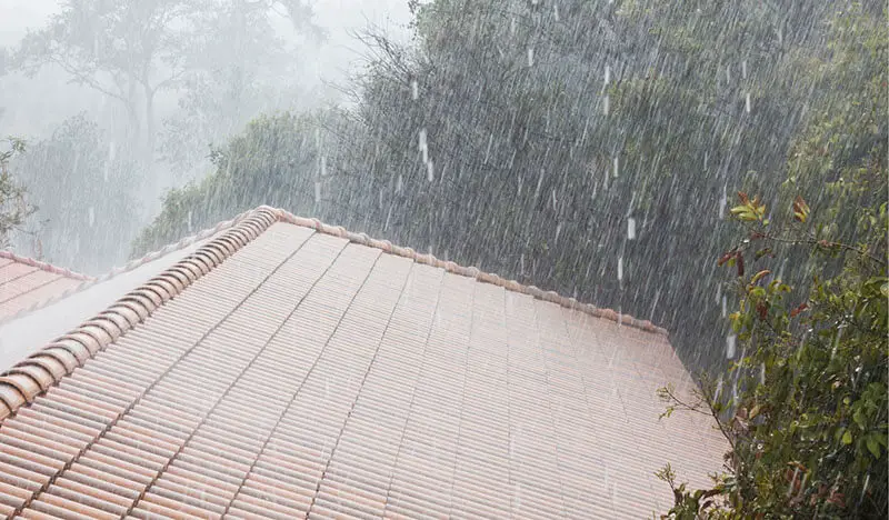 What Is The Effect Of Rain On The Roof
